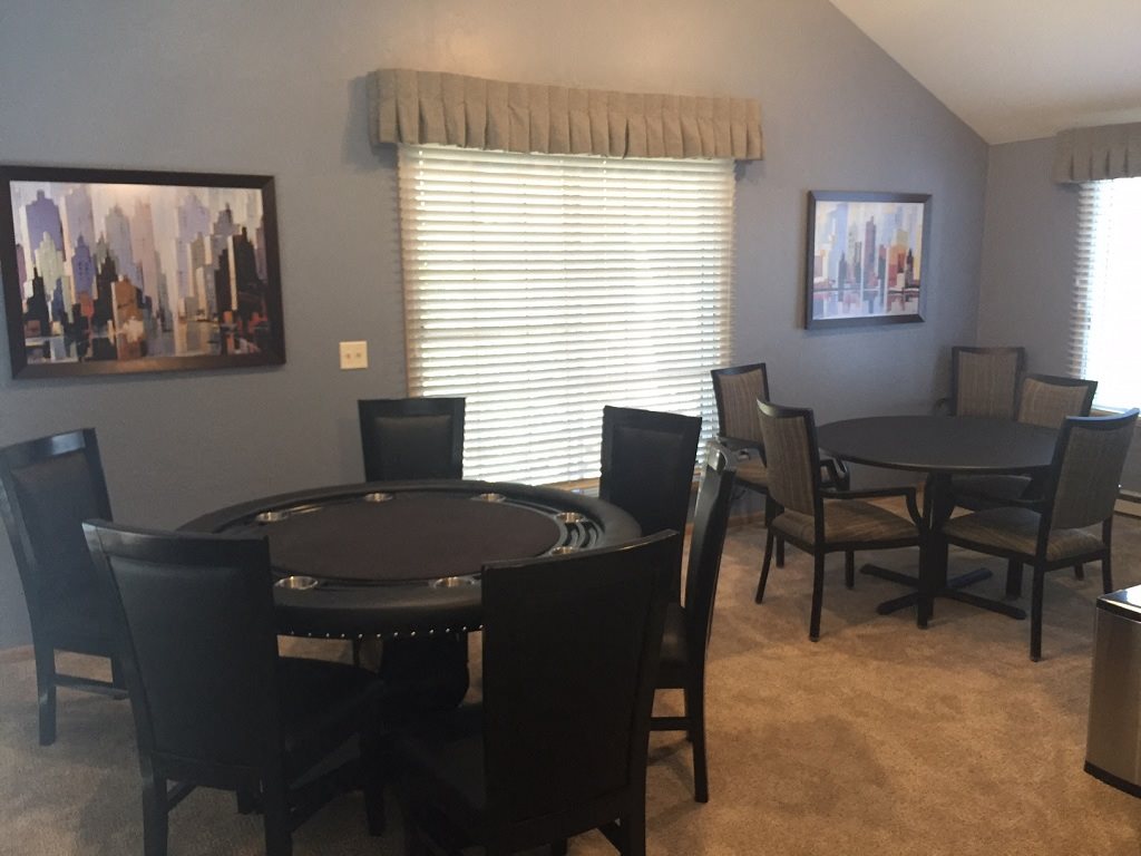 Game Room With Lots of Board games at Nicolet Highlands Apartments 55+, DePere, WI,54115